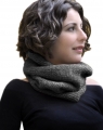 Bufanda-braga jaspeada - Lana Pura de Alpaca