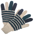 Talla L - Guantes coloridos - Tejidos a mano