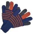 Talla M - Guantes coloridos - Tejidos a mano