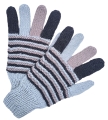 Talla M - Guantes coloridos - Tejidos a mano