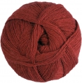 Rojo Terracota - 100% Alpaca - Hilo fino - 100 gr.